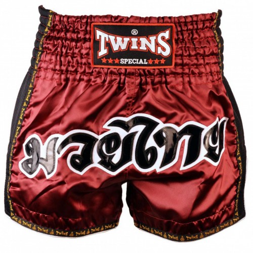Шорты для тайского бокса Twins Special (TBS-118 maroon)